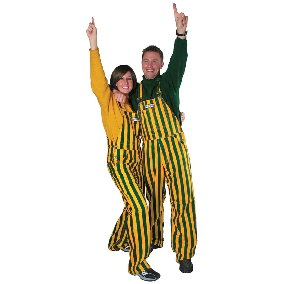 Adult Game Bibs Green Gold NDSU Bookstore